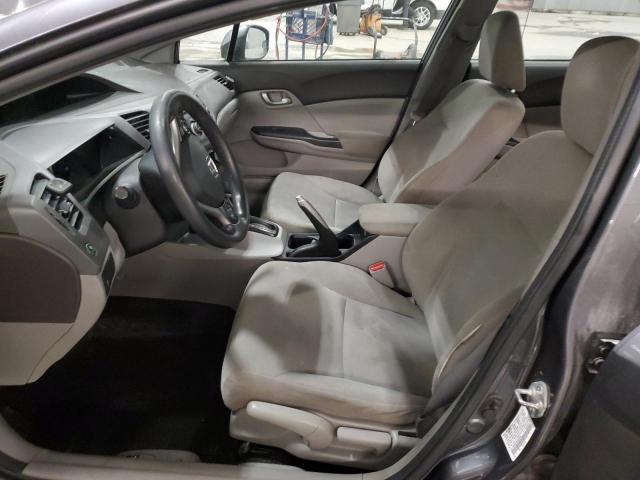 19XFB2F50CE024359 - 2012 HONDA CIVIC LX ნაცრისფერი ფოტო 7