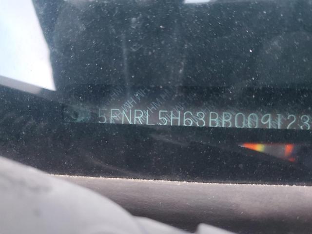 5FNRL5H63BB009123 - 2011 HONDA ODYSSEY EXL MAROON photo 14