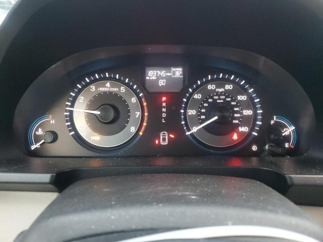 5FNRL5H63BB009123 - 2011 HONDA ODYSSEY EXL MAROON photo 9