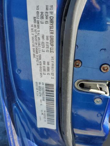 1C3CDFBA2DD105488 - 2013 DODGE DART SXT BLUE photo 12