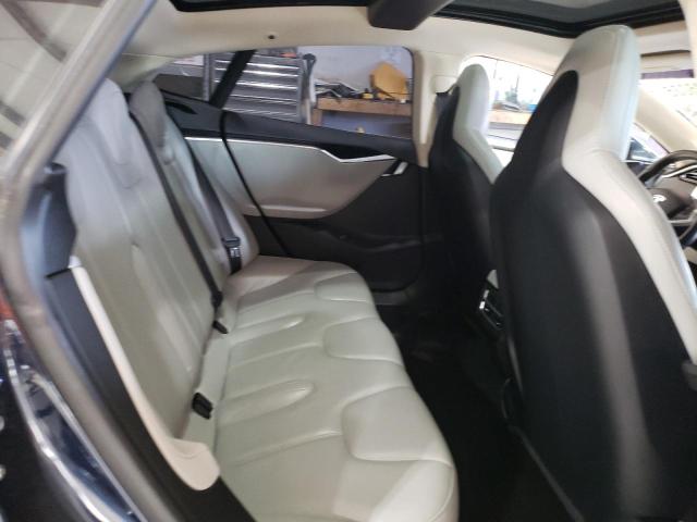 5YJSA1S16EFP30313 - 2014 TESLA MODEL S ლურჯი ფოტო 10