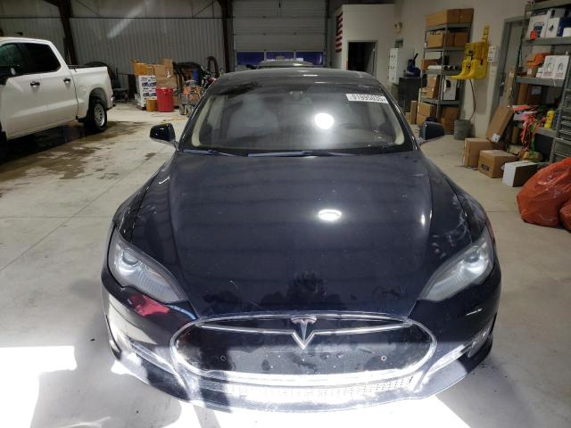 5YJSA1S16EFP30313 - 2014 TESLA MODEL S ლურჯი ფოტო 5