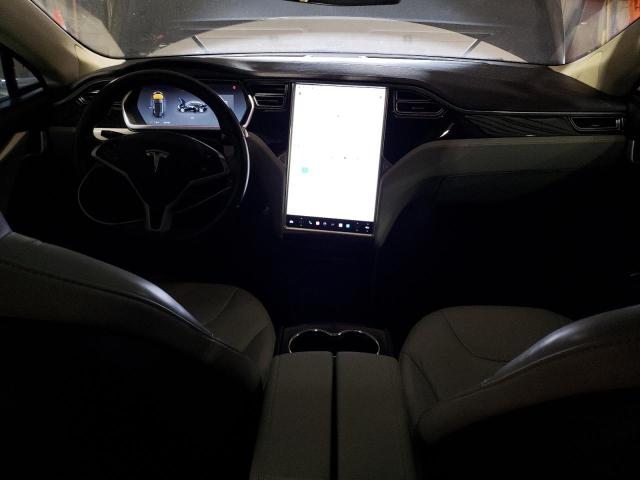 5YJSA1S16EFP30313 - 2014 TESLA MODEL S ლურჯი ფოტო 8