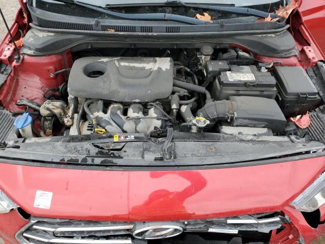 3KPC24A31JE005921 - 2018 HYUNDAI ACCENT SE Kırmızı fotoğraf 11