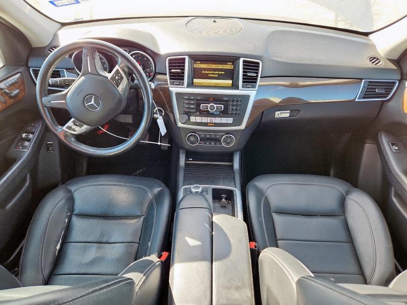 4JGDA5HB6CA043771 - 2012 MERCEDES-BENZ ML 350 4MATIC SILVER photo 8