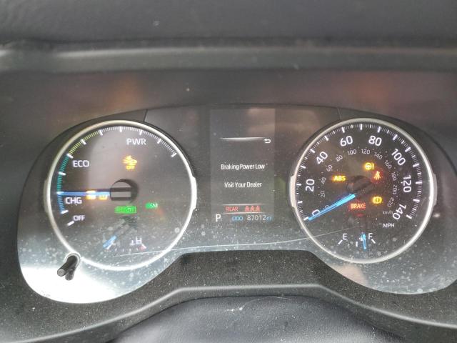 2T3MWRFV5KW007905 - 2019 TOYOTA RAV4 LE Rojo foto 9