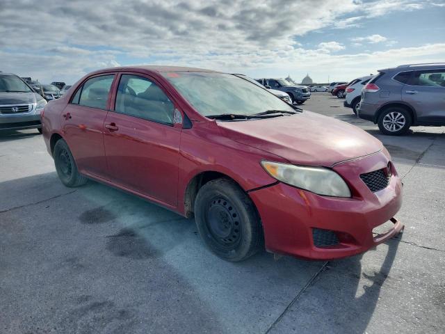 1NXBU4EE3AZ218397 - 2010 TOYOTA COROLLA BASE 红色 照片 4