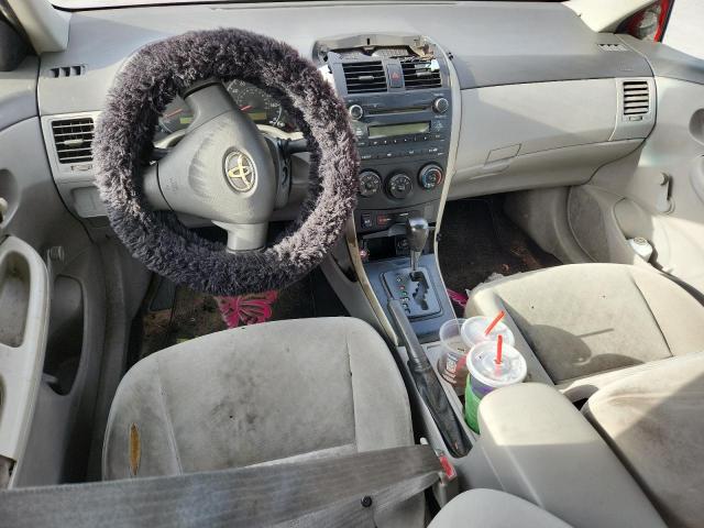 1NXBU4EE3AZ218397 - 2010 TOYOTA COROLLA BASE 红色 照片 8