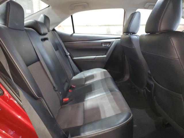 2T1BURHE2GC658856 - 2016 TOYOTA COROLLA L RED photo 10