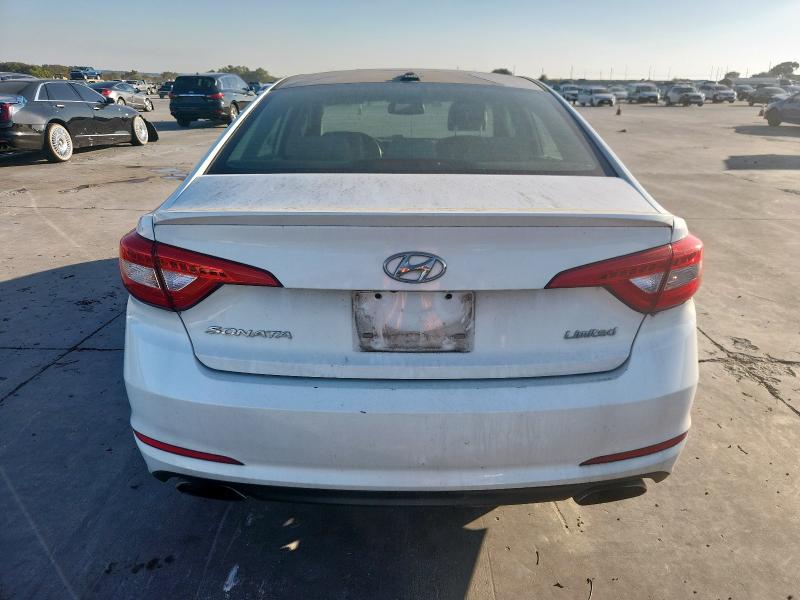 5NPE34AFXHH470879 - 2017 HYUNDAI SONATA SPORT WHITE photo 6