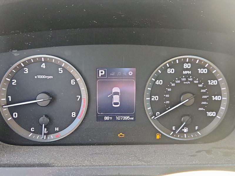 5NPE34AFXHH470879 - 2017 HYUNDAI SONATA SPORT WHITE photo 9