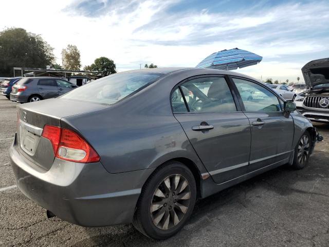 2HGFA16869H328026 - 2009 HONDA CIVIC EX GRAY photo 3