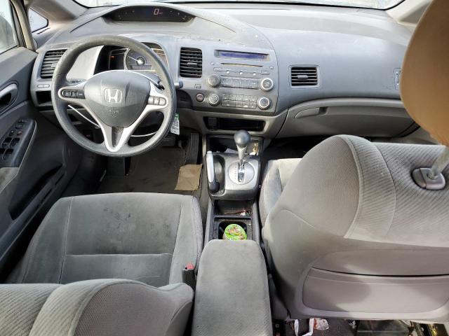 2HGFA16869H328026 - 2009 HONDA CIVIC EX GRAY photo 8
