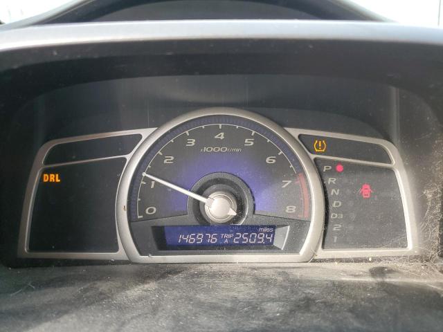 2HGFA16869H328026 - 2009 HONDA CIVIC EX GRAY photo 9