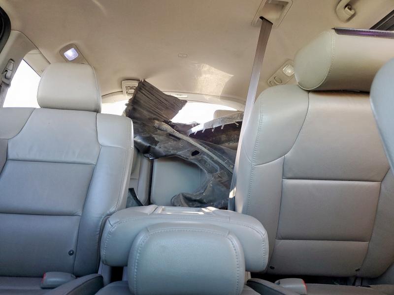 5FNRL5H63BB077891 - 2011 HONDA ODYSSEY EXL GRAY photo 10