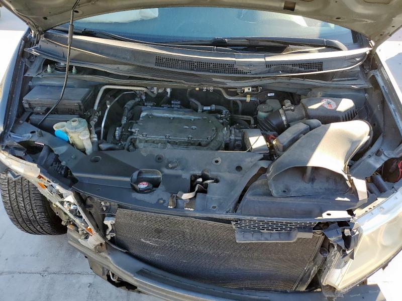 5FNRL5H63BB077891 - 2011 HONDA ODYSSEY EXL GRAY photo 12