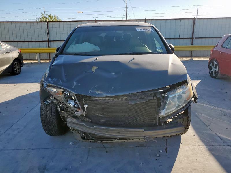 5FNRL5H63BB077891 - 2011 HONDA ODYSSEY EXL GRAY photo 5