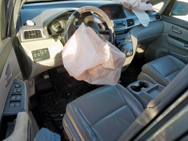 5FNRL5H63BB077891 - 2011 HONDA ODYSSEY EXL GRAY photo 8