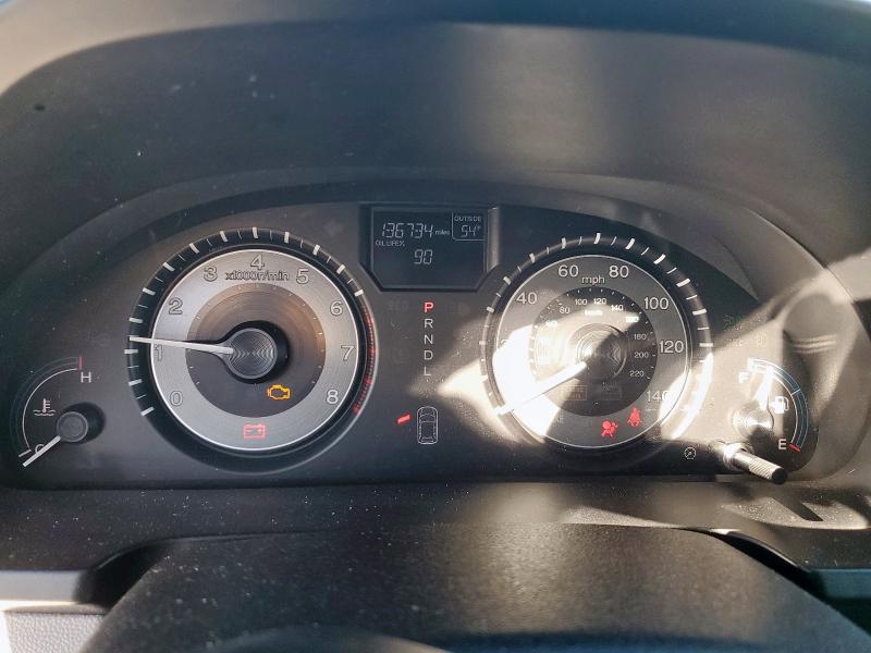 5FNRL5H63BB077891 - 2011 HONDA ODYSSEY EXL GRAY photo 9