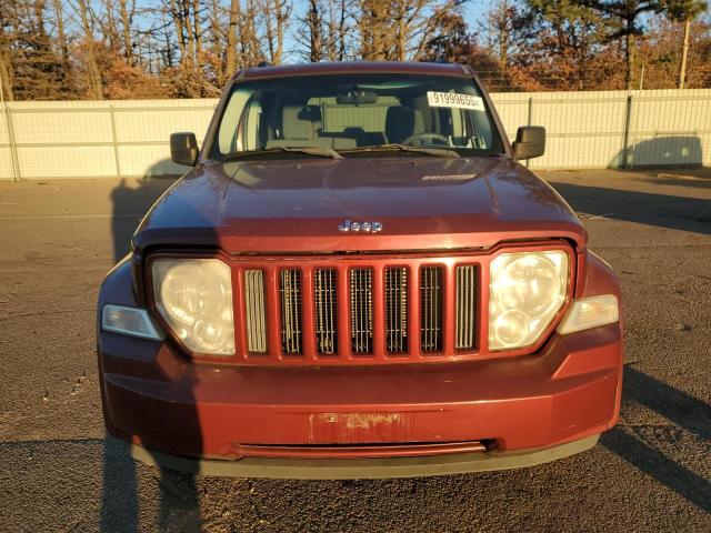 1J8GN28K68W252113 - 2008 JEEP LIBERTY SPORT BURGUNDY photo 5