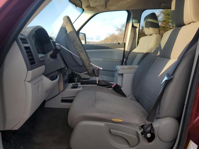 1J8GN28K68W252113 - 2008 JEEP LIBERTY SPORT BURGUNDY photo 7