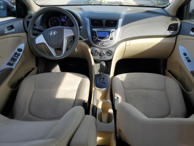 KMHCT4AE7DU476911 - 2013 HYUNDAI ACCENT GLS ბეჟი ფოტო 8