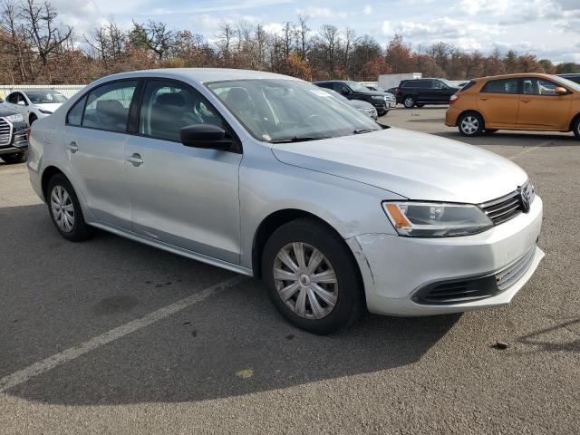 3VW2K7AJ0EM430812 - 2014 VOLKSWAGEN JETTA BASE 银色 照片 4