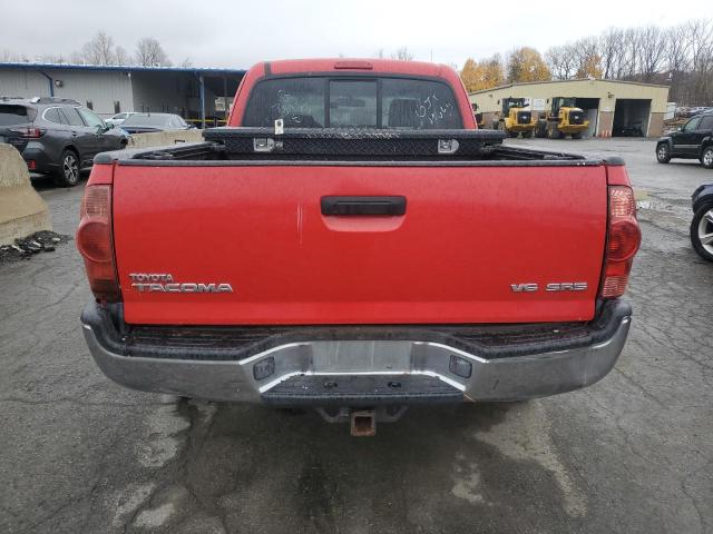 5TEUU42N35Z087390 - 2005 TOYOTA TACOMA ACCESS CAB أحمر صورة 6