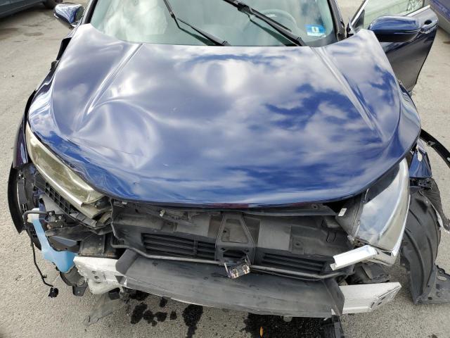7FARW2H81JE040008 - 2018 HONDA CR-V EXL BLUE photo 11