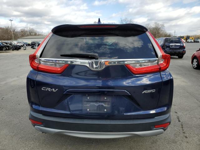 7FARW2H81JE040008 - 2018 HONDA CR-V EXL BLUE photo 6