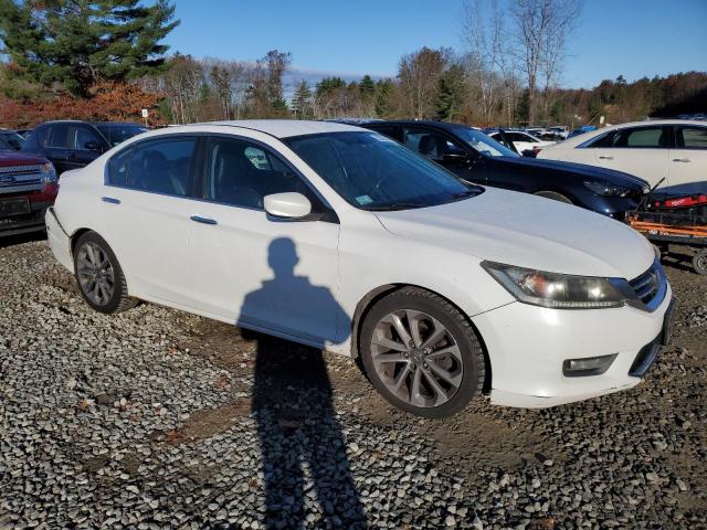 1HGCR2F51FA006430 - 2015 HONDA ACCORD SPORT Білий фото 4