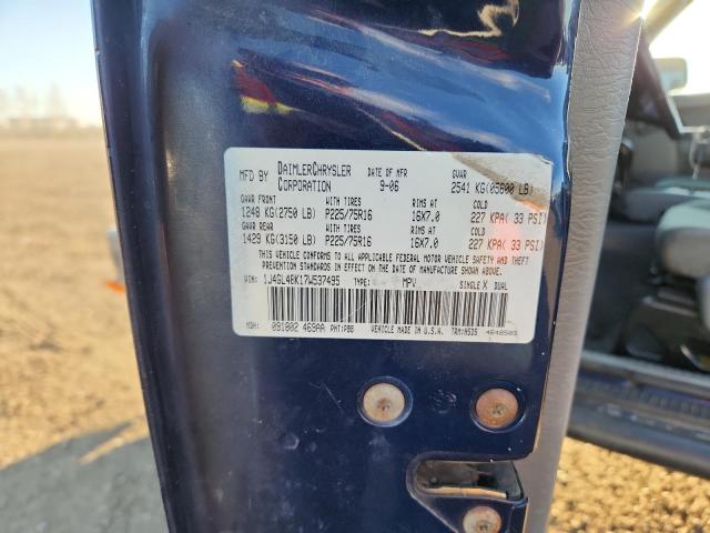 1J4GL48K17W537495 - 2007 JEEP LIBERTY SPORT 蓝色 照片 13