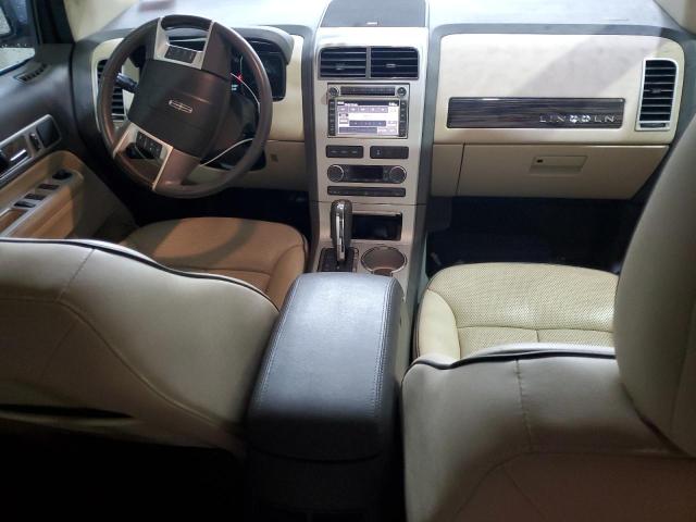 2LMDU88C28BJ37664 - 2008 LINCOLN MKX WHITE photo 8