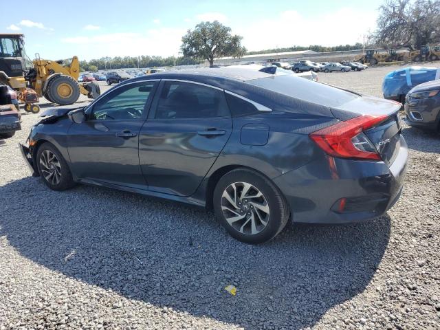 2HGFC2F78JH525355 - 2018 HONDA CIVIC EX Մոխրագույն լուսանկար 2
