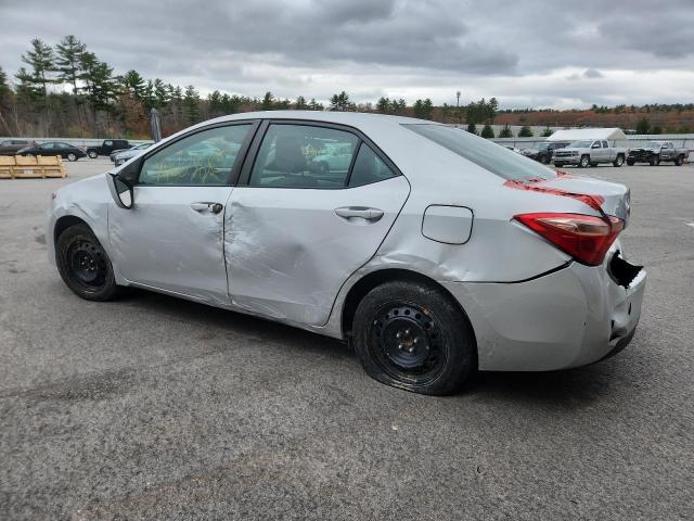 2T1BURHE7JC022277 - 2018 TOYOTA COROLLA L ვერცხლისფერი ფოტო 2