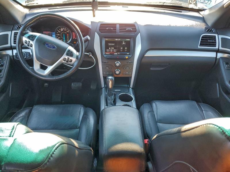 1FM5K8D89DGA22702 - 2013 FORD EXPLORER XLT SILVER photo 8