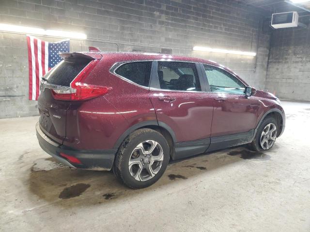 7FARW2H84JE032033 - 2018 HONDA CR-V EXL Марун фото 3