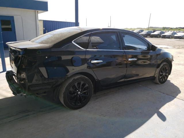 3N1AB7APXJY235406 - 2018 NISSAN SENTRA S BLACK photo 3