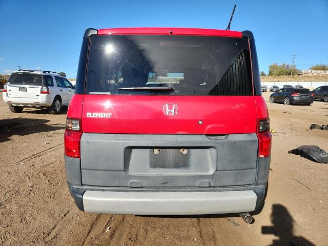 5J6YH286X6L008768 - 2006 HONDA ELEMENT EX RED photo 6