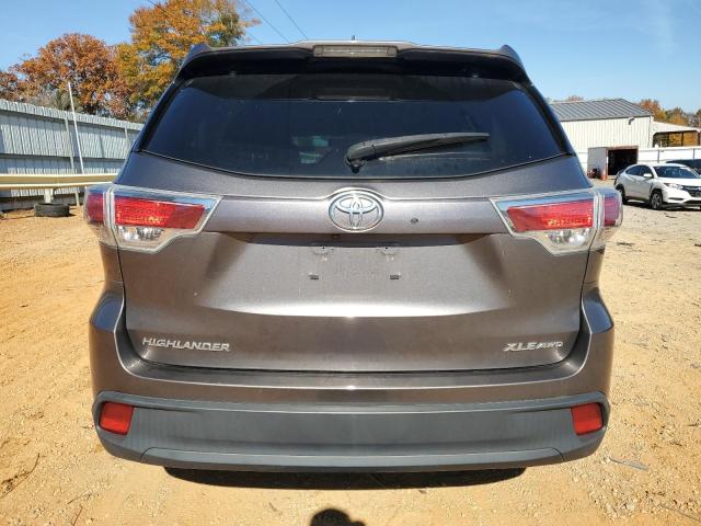 5TDJKRFH3ES031053 - 2014 TOYOTA HIGHLANDER XLE GRAY photo 6