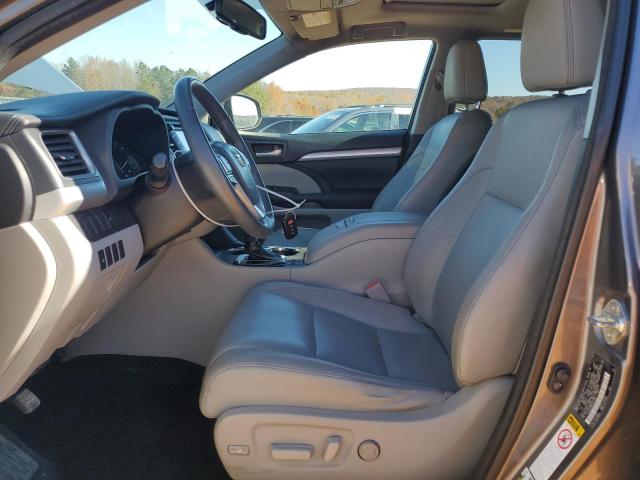 5TDJKRFH3ES031053 - 2014 TOYOTA HIGHLANDER XLE GRAY photo 7