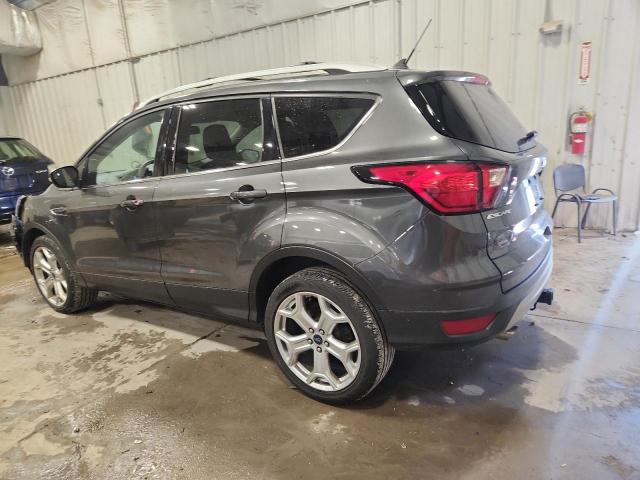 1FMCU9J94KUB13699 - 2019 FORD ESCAPE TITANIUM Gris photo 2