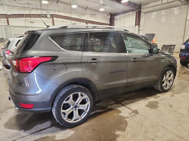 1FMCU9J94KUB13699 - 2019 FORD ESCAPE TITANIUM Gris photo 3