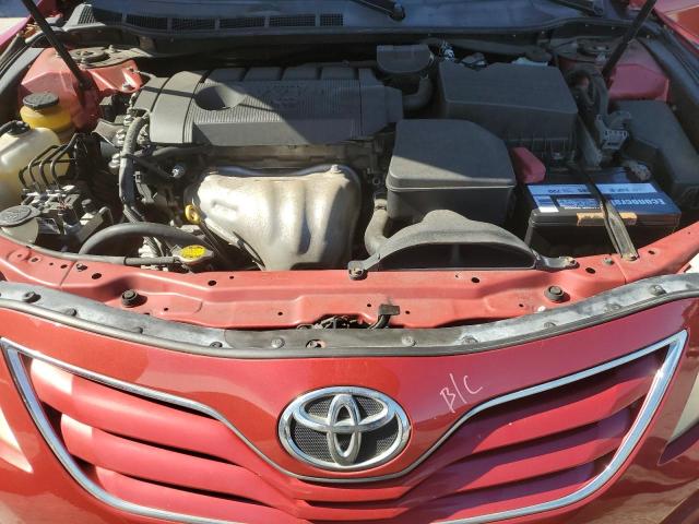 4T4BF3EK4BR118780 - 2011 TOYOTA CAMRY BASE RED photo 11