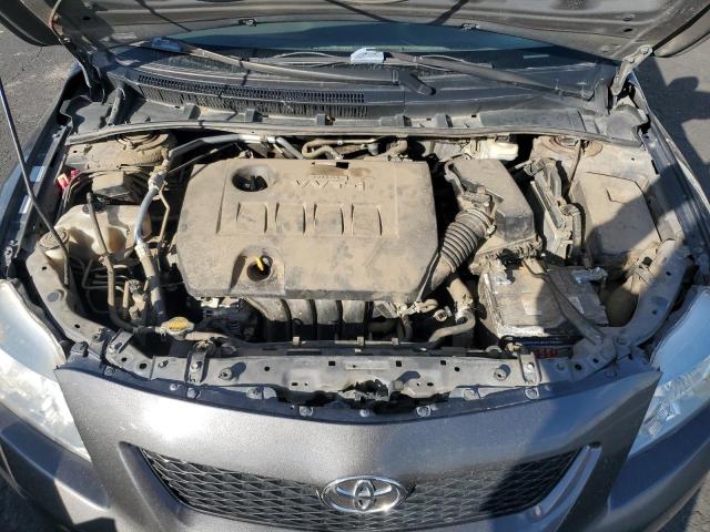 1NXBU40E89Z072923 - 2009 TOYOTA COROLLA BASE GRAY photo 11