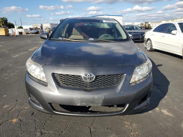 1NXBU40E89Z072923 - 2009 TOYOTA COROLLA BASE GRAY photo 5
