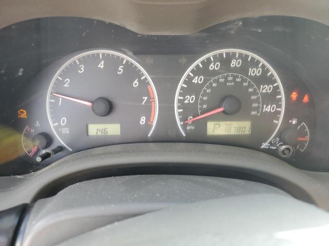 1NXBU40E89Z072923 - 2009 TOYOTA COROLLA BASE GRAY photo 9