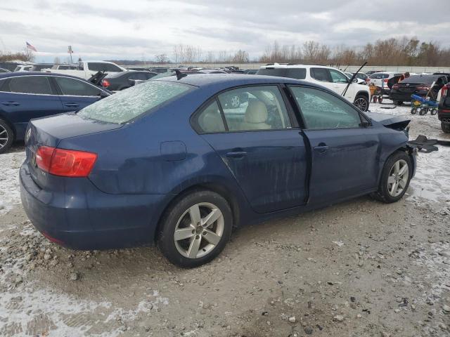 3VWLL7AJXCM472306 - 2012 VOLKSWAGEN JETTA TDI BLUE photo 3