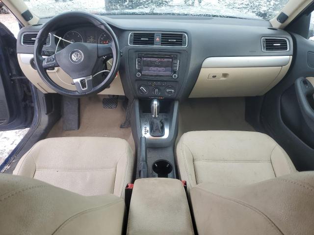 3VWLL7AJXCM472306 - 2012 VOLKSWAGEN JETTA TDI BLUE photo 8