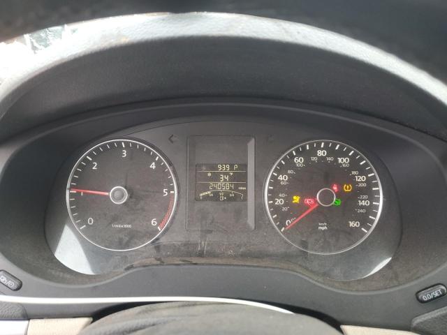 3VWLL7AJXCM472306 - 2012 VOLKSWAGEN JETTA TDI BLUE photo 9